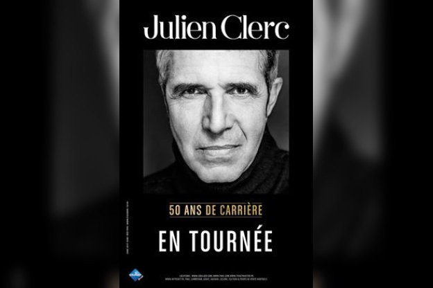 Julien Clerc en concert à Paris pour ses 50 ans de carrière