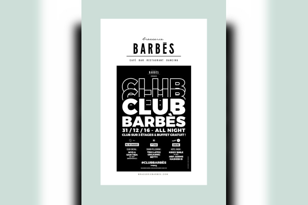 Réveillon 2017 à Paris : Club Barbès 