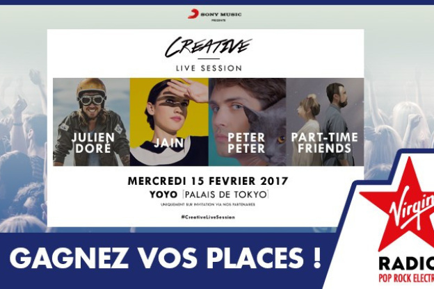 Creative Live Session avec Julien Doré au Yoyo