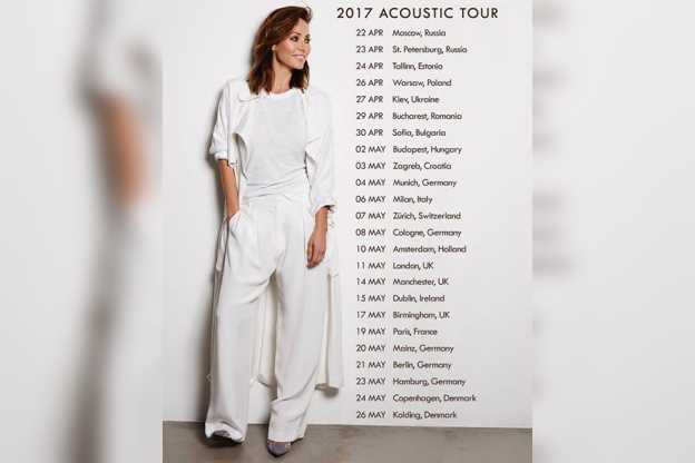 Natalie Imbruglia en concert au Trianon de Paris en mai 2017