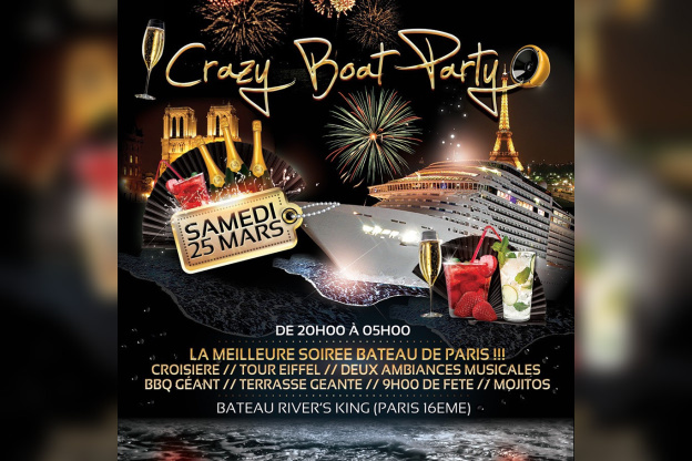 Crazy Boat Party au River's King 