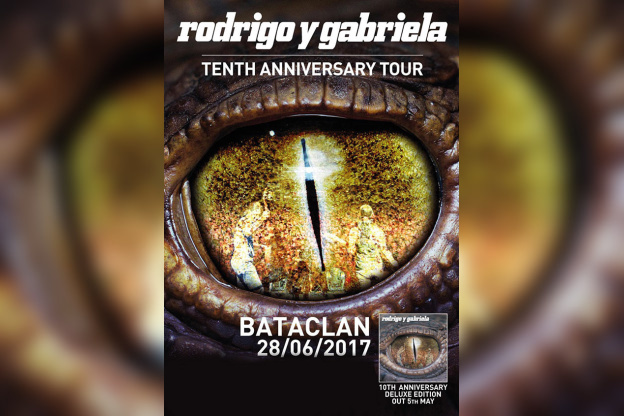 Rodrigo y Gabriela en concert au Bataclan de Paris en juin 2017