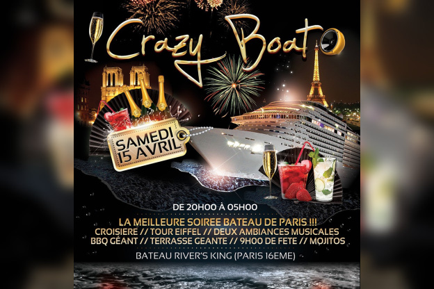 Nouvelle Crazy Boat Party au River's King