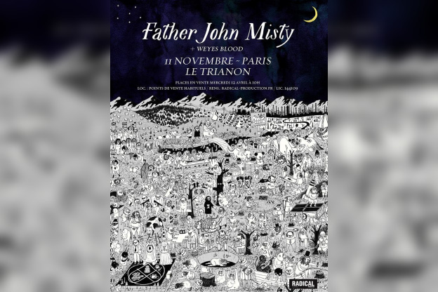 Father John Misty en concert au Trianon de Paris en novembre 2017