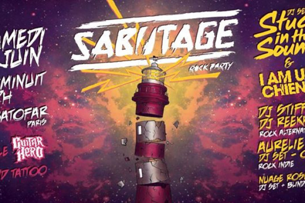 Sabotage Rock Party au Batofar avec Stuck In The Sound en DJ Set 