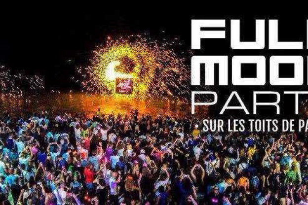 Full Moon Party sur les toits de Paris 