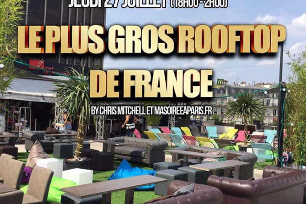 Le Plus Gros Rooftop de France au Tout Le Monde en Parle