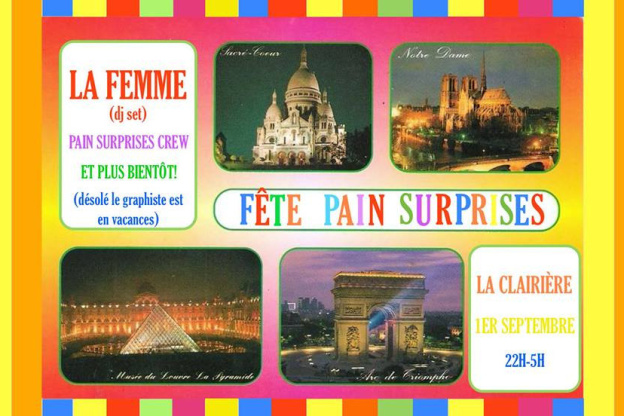 Pain Surprises Party à La Clairière avec La Femme en DJ Set