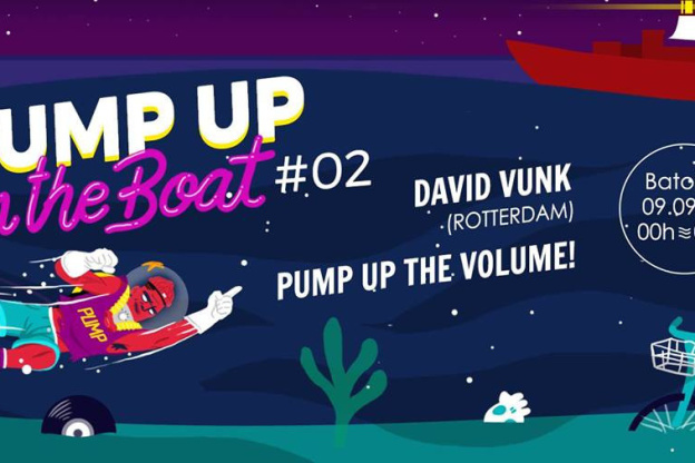 Pump Up The Volume on the Boat au Batofar avec David Vunk