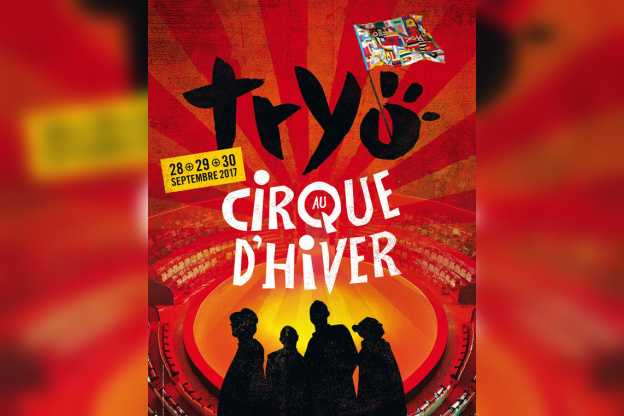 Tryo en concert au Cirque d'Hiver à Paris