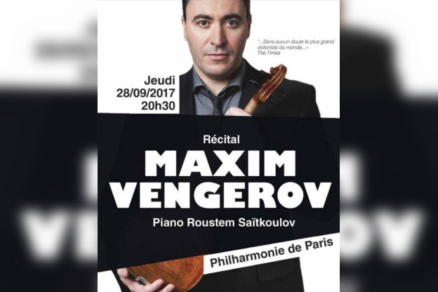 Récital Maxim Vengerov à la Philharmonie de Paris 