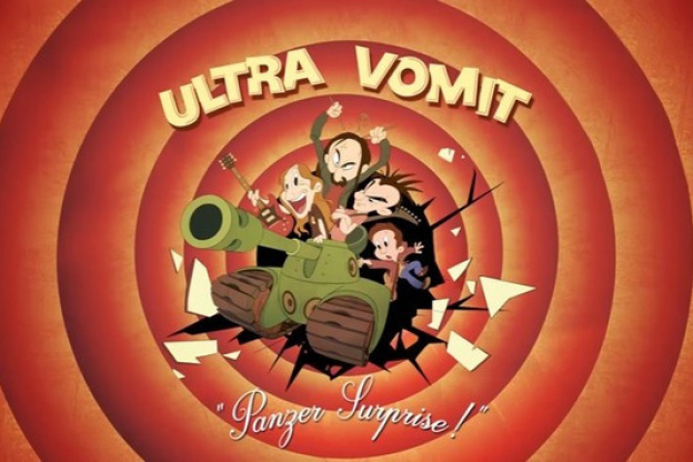 Ultra Vomit en concert à l'Olympia de Paris en octobre 2018