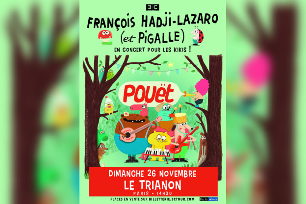 François Hadji-Lazaro et Pigalle en concert pour les kikis au Trianon de Paris 