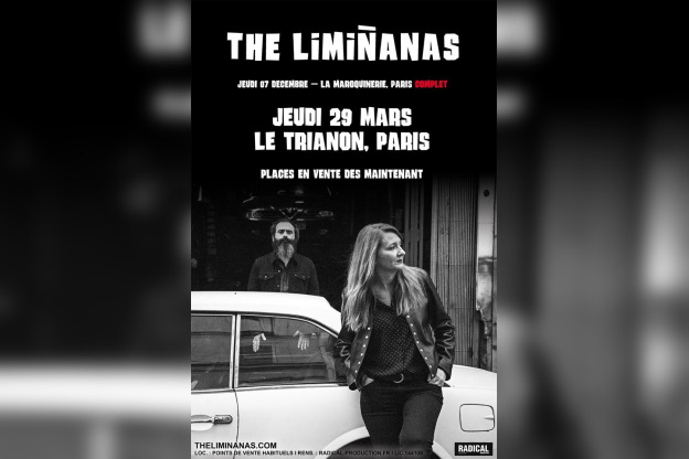 The Limiñanas en concert au Trianon de Paris en mars 2018