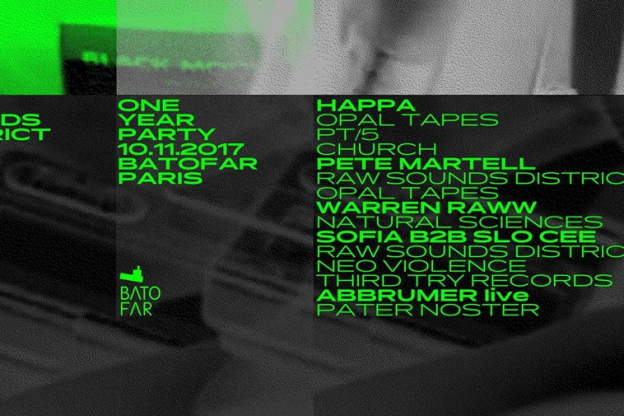 RSD 1 year Party au Batofar avec Happa