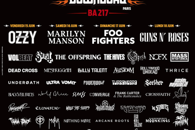 Download Festival Paris 2018 : Volbeat, Opeth, NOFX, Billy Talent... rejoignent la programmation 