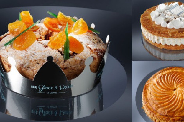 Galettes des rois 2018 by Emmanuel Ryon pour Une Glace à Paris