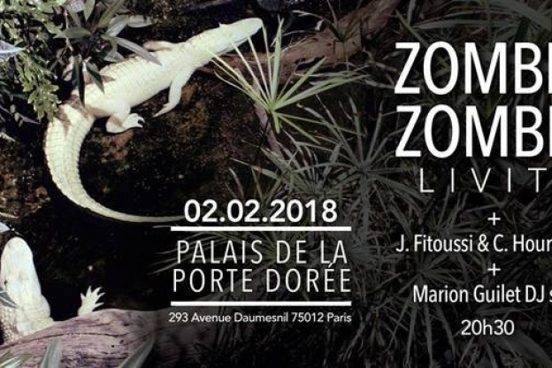 Zombie Zombie en concert au Palais de la Porte Dorée
