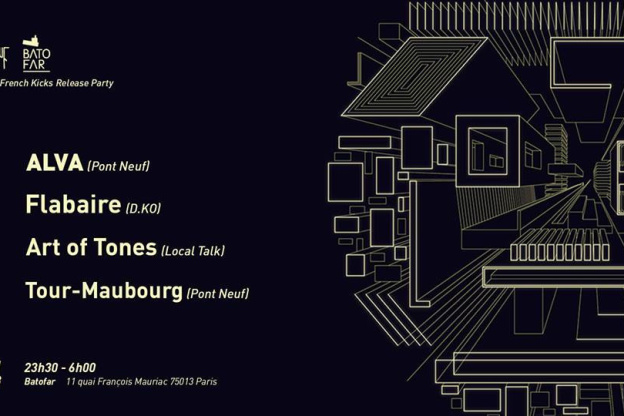 Pont Neuf au Batofar : Alva French Kicks Release Party 