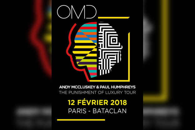 Orchestral Manœuvres in the Dark en concert au Bataclan de Paris en février 2018
