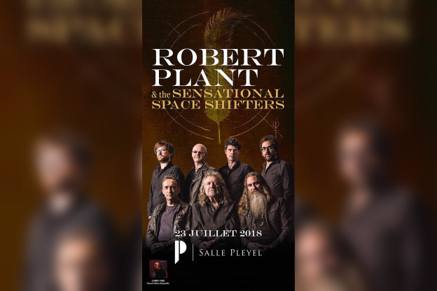 Robert Plant & The Sensation Space Shifters en concert à La Salle Pleyel de Paris en juillet 2018