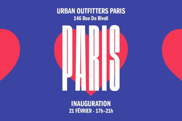 Le flagship Urban Outfitters Paris ouvre ses portes le 21 février 2018 rue de Rivoli