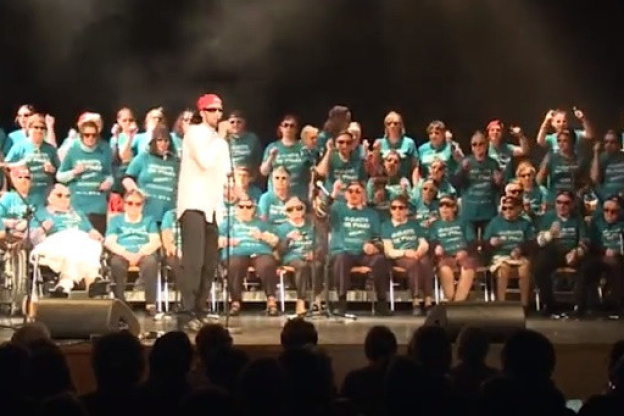 Huguette The Power : 55 mamies et papis en concert au Grand Rex de Paris