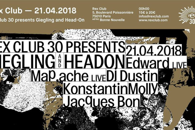 Headon x Giegling x Rex Club 30 Years