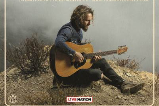 John Butler Trio en concert à l'Olympia de Paris en novembre 2018