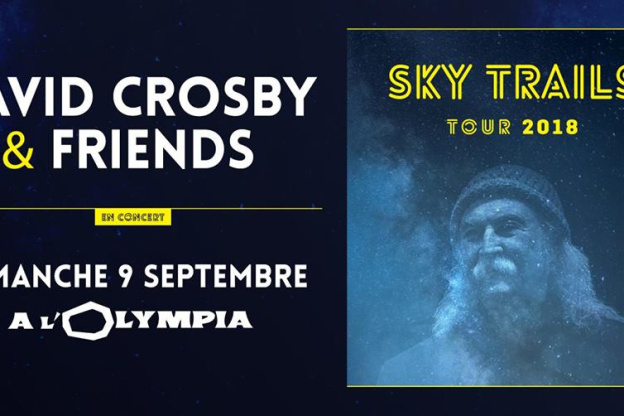 David Crosby en concert à l'Olympia de Paris en septembre 2018