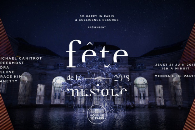 Fête de la Musique 2018 à la Monnaie de Paris avec Michael Canitrot