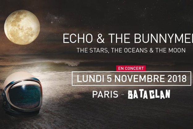 Echo and The Bunnymen en concert au Bataclan de Paris en novembre 2018