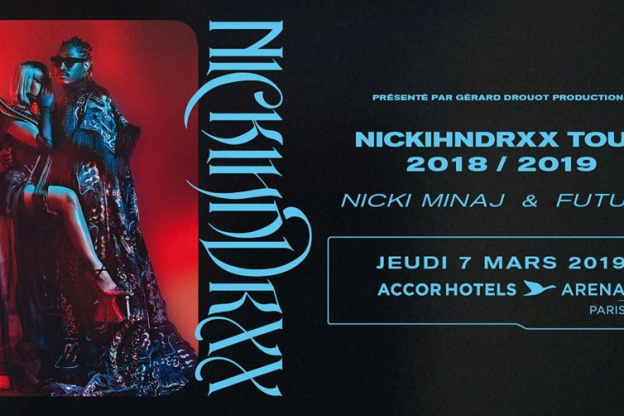 Nicki Minaj et Future en concert à l'AccorHotels Arena de Paris en mars 2019