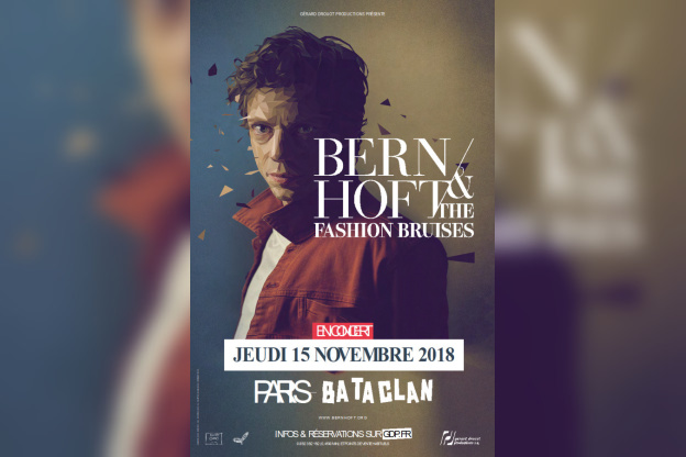 Bernhoft en concert au Bataclan de Paris en novembre 2018