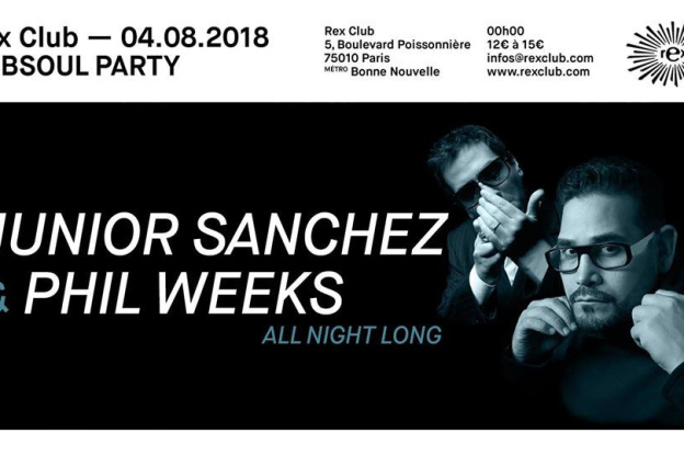 Robsoul Night au Rex Club avec Junior Sanchez
