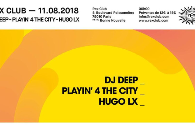 DJ Deep au Rex Club