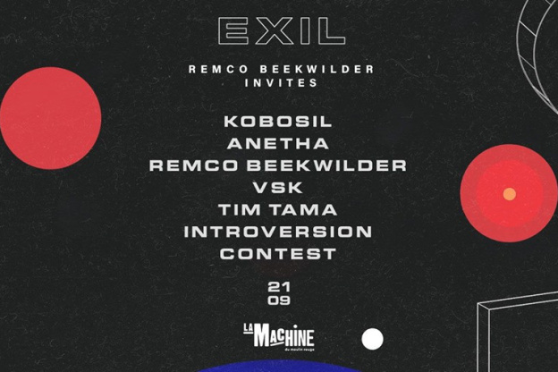 Soirée Exil à La Machine du Moulin Rouge avec Kobosil