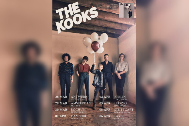 The Kooks en concert au Zénith de Paris La Villette en avril 2019 