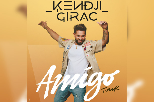 Kendji Girac en concert à l'AccorHotels Arena Bercy de Paris en novembre 2019 