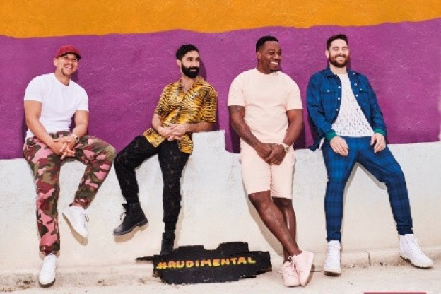 Rudimental en concert à l'Elysée Montmartre de Paris en février 2019