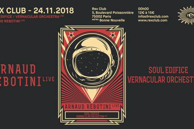 Arnaud Rebotini en live au Rex Club