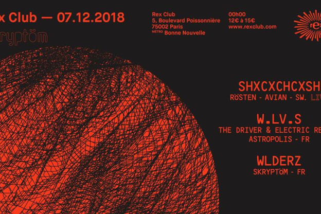 Skryptöm au Rex Club avec Shxcxchcxsh 