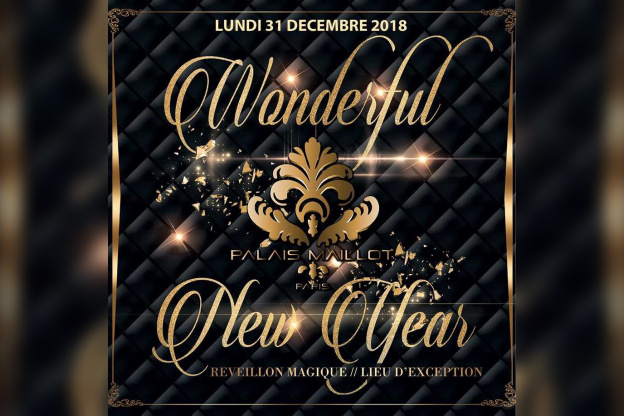 Réveillon 2019 à Paris : Palais Maillot Wonderful New Year 2019 