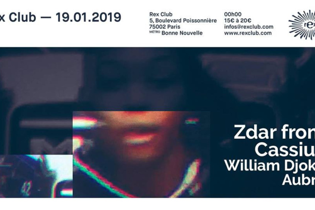 Rex Club présente Philippe Zdar, William Djoko, Aubry