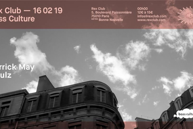 Bass Culture de retour au Rex Club avec Derrick May & D'Julz