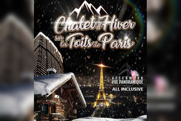 Chalet d'hiver sur les Toits de Paris 