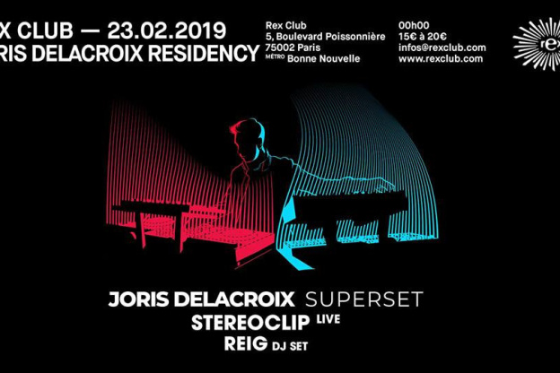 Joris Delacroix superset au Rex Club