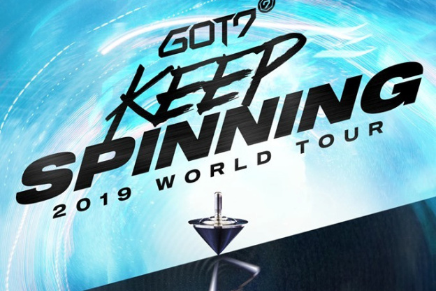 GOT7 en concert à l'AccorHotels Arena de Paris en octobre 2019