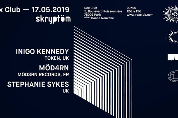 Skryptöm au Rex Club avec Inigo Kennedy