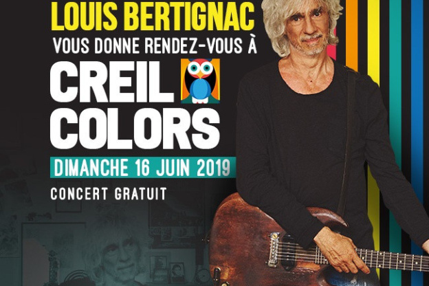 Creil Colors 2019 : Louis Bertignac en concert gratuit à l'île Saint-Maurice